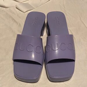Gucci Women's Lavender Mules